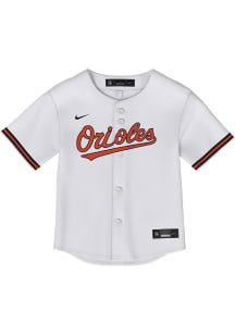Nike Baltimore Orioles Toddler White Home Replica Blank Jersey