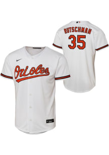 Adley Rutschman  Nike Baltimore Orioles Youth White Home Replica Jersey