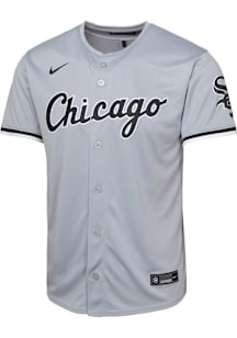 Nike Chicago White Sox Youth Grey Road Limited Blank Jersey