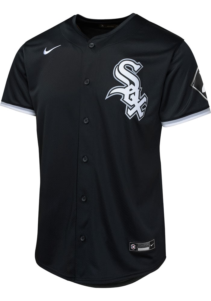 Chicago White Sox Youth BLACK Alt 2 Limited Blank Baseball