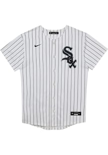 Nike White Sox Boys White Home Replica Blank Baseball Jersey