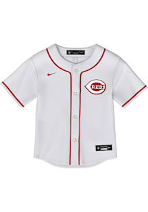 Nike Cincinnati Reds Toddler White Home Replica Blank Jersey