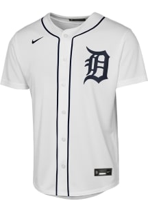 Nike Detroit Tigers Youth White Home Replica Blank Jersey