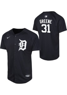 Riley Greene  Nike Detroit Tigers Youth Navy Blue Alt 2 Limited Jersey