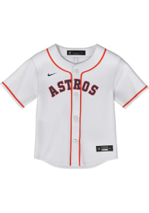 Nike Houston Astros Toddler White Home Replica Blank Jersey
