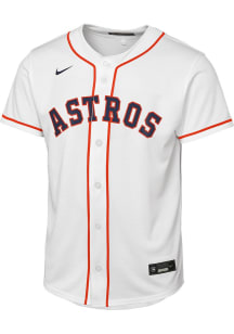 Nike Houston Astros Youth White Home Replica Blank Jersey