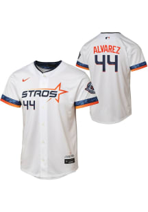 Yordan Alvarez  Nike Houston Astros Youth White City Connect Limited Jersey