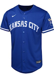 Nike Kansas City Royals Youth Blue Alt 2 Limited Blank Jersey