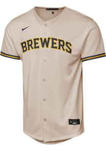 Nike Milwaukee Brewers Youth White Home Replica Blank Jersey