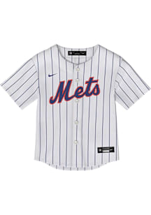 Nike New York Mets Baby White Home Replica Blank Jersey Baseball Jersey