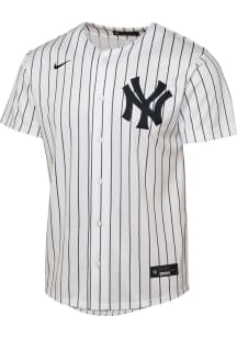 Nike New York Yankees Youth White Home Replica Blank Jersey
