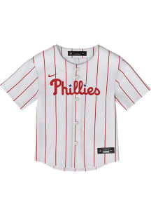 Nike Philadelphia Phillies Toddler White Home Replica Blank Jersey