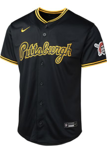 Nike Pittsburgh Pirates Youth Black Alt 2 Limited Blank Jersey