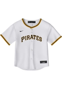 Nike Pittsburgh Pirates Baby White Home Replica Blank Jersey Baseball Jersey
