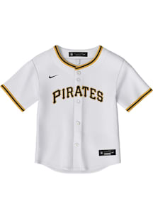 Nike Pittsburgh Pirates Toddler White Home Replica Blank Jersey