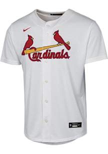 Nike St Louis Cardinals Youth White Home Replica Blank Jersey