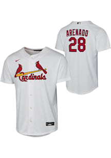 Nolan Arenado  Nike St Louis Cardinals Youth White Home Replica Jersey