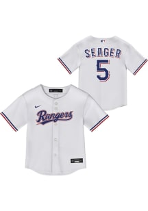 Corey Seager  Texas Rangers Toddler White Home Replica Jersey