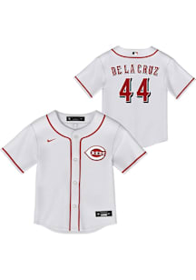 Elly De La Cruz  Cincinnati Reds Baby White Home Replica Jersey Baseball Jersey