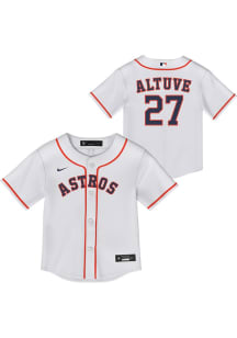 Jose Altuve  Houston Astros Toddler White Home Replica Jersey