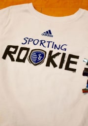 Sporting Kansas City Toddler White Rookie Road Short Sleeve T-Shirt