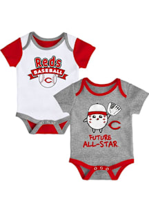 Cincinnati Reds Baby Red Triple Hit One Piece