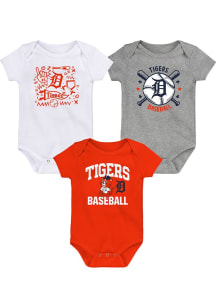 Detroit Tigers Baby Navy Blue Batter Up Newborn One Piece