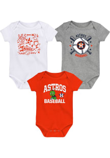 Houston Astros Baby Navy Blue Batter Up One Piece
