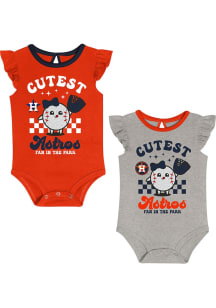 Houston Astros Baby Navy Blue Cutie Ball Set One Piece