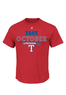 Texas Rangers Kids Red Locker Room Short Sleeve T-Shirt
