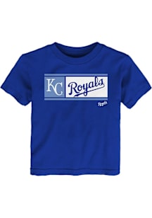 Kansas City Royals Toddler Blue Homerun Derby Short Sleeve T-Shirt