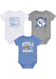 Kansas City Royals Baby Blue Batter Up One Piece