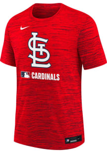 Nike St Louis Cardinals Youth Red Velocity Short Sleeve T-Shirt