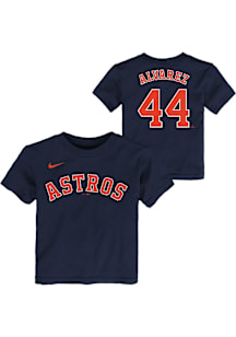 Yordan Alvarez Houston Astros Toddler Navy Blue Home NN Short Sleeve Player T Shirt