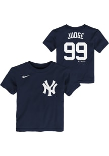 Aaron Judge New York Yankees Toddler Navy Blue Home NN Short Sleeve Player T Shirt