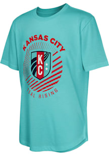 KC Current Youth Teal Shining Moment Short Sleeve T-Shirt