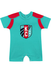 KC Current Baby Red Fearless Striker Short Sleeve One Piece