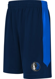 Dallas Mavericks Youth Navy Blue Fan Short Shorts