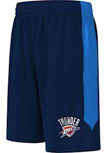 Oklahoma City Thunder Youth Navy Blue Fan Short Shorts
