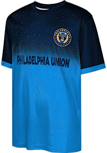 Philadelphia Union Youth Blue Stalwart Defender Short Sleeve T-Shirt