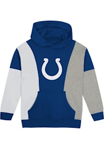 Indianapolis Colts Boys Blue Ace In The Hole Long Sleeve Hooded Sweatshirt