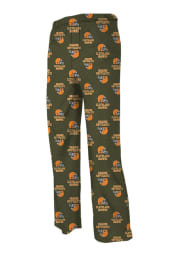 Cleveland Browns Youth Brown All Over Sleep Pants