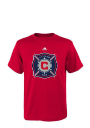 Chicago Fire Youth Red Primary Short Sleeve T-Shirt