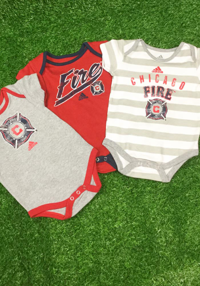Chicago Fire Baby Red Hat Trick One Piece