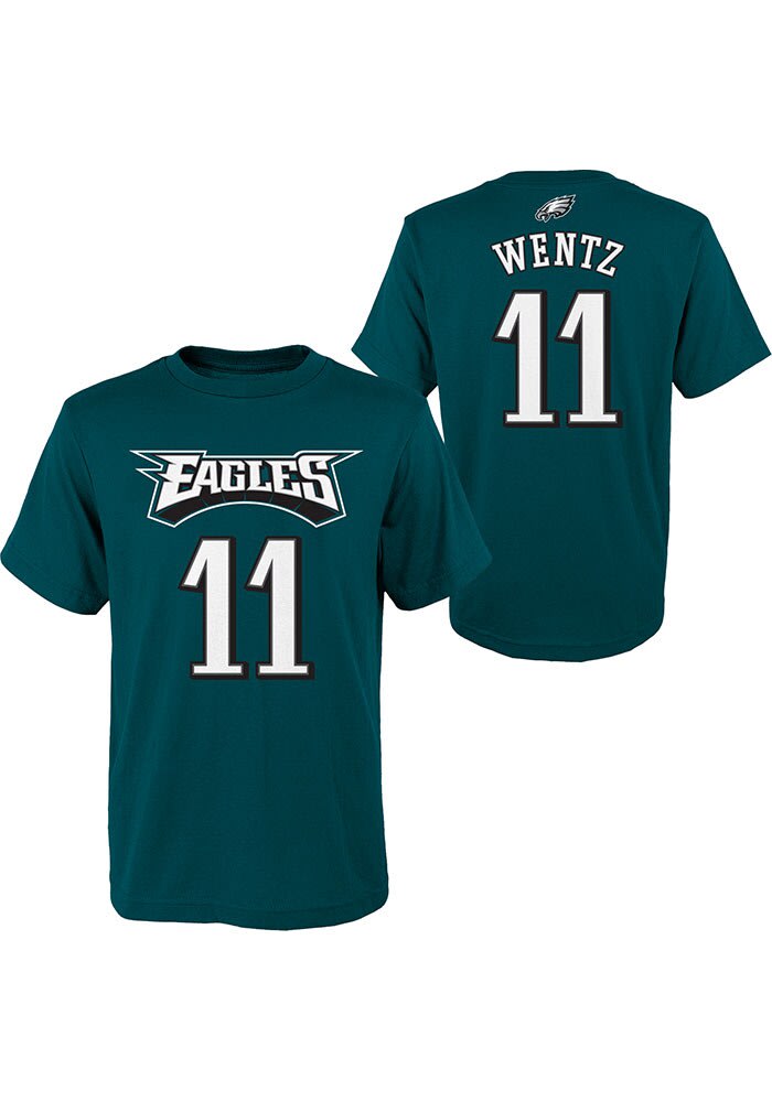 Philadelphia Eagles Jalen Hurts Carson Wentz Tee T-Shirt - Jalen