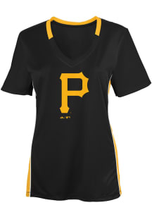 Pittsburgh Pirates Girls Black The Best Team Short Sleeve T-Shirt
