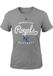 Kansas City Royals Girls Light Blue Promoter Short Sleeve Tee