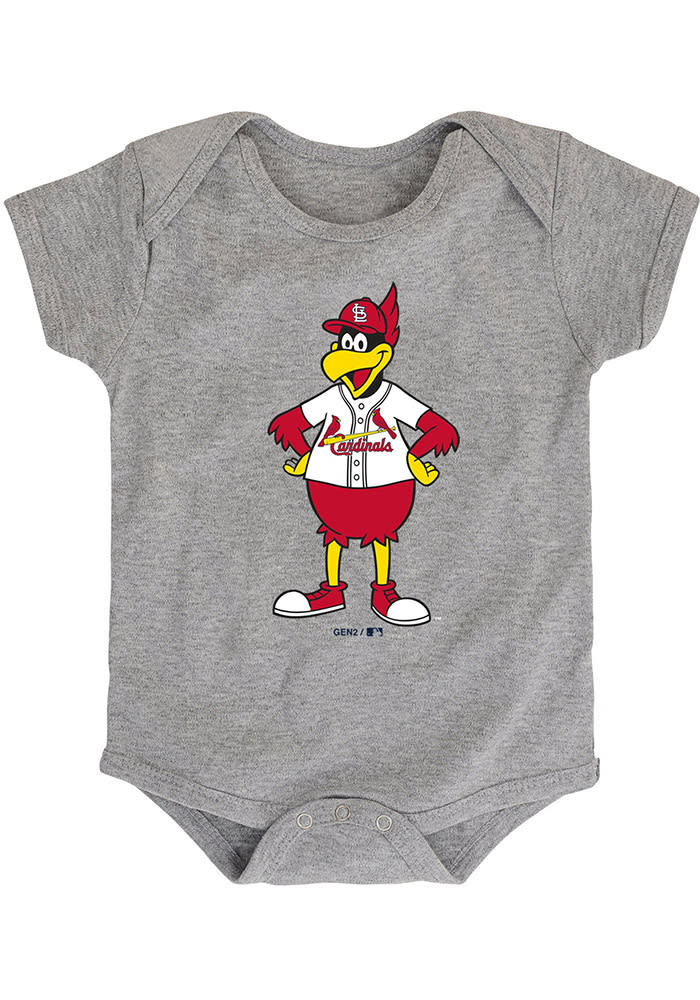 St. Louis Cardinals Newborn & Infant Ball Hitter Romper - White