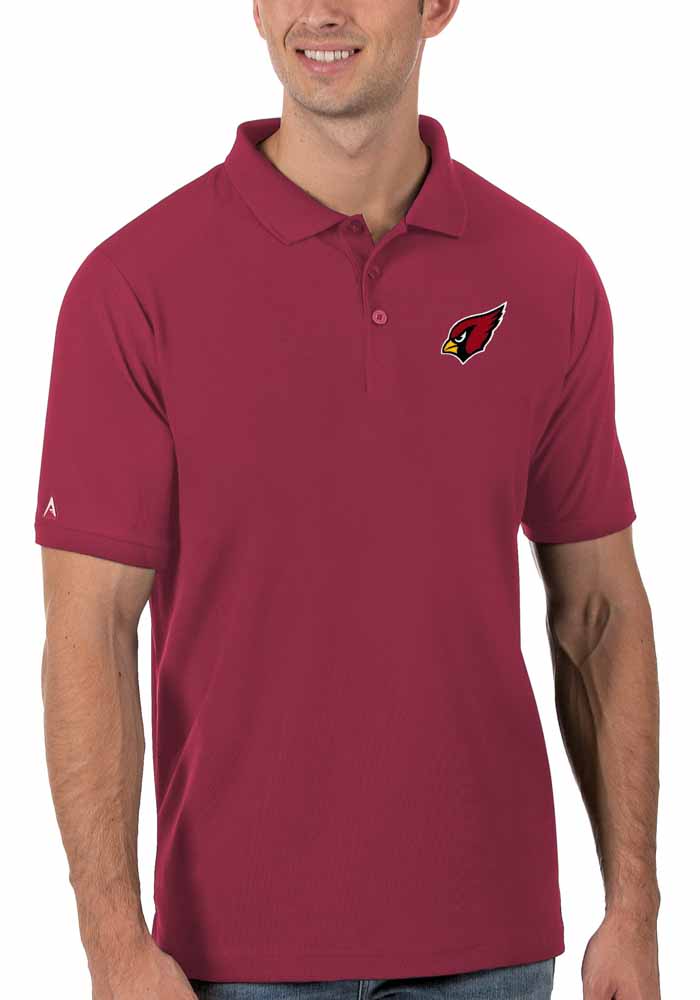 Arizona Cardinals Antigua Compass Polo - Cardinal