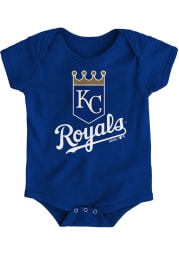 Kansas City Royals Baby Blue Primary Short Sleeve One Piece